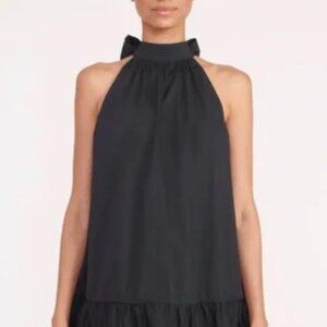 STAUD Mini Marlowe Dress Black